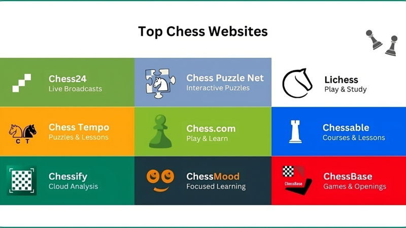 Navigating the Chessboard: Top 10 Chess Websites for Enthusiasts